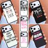Лучшая мама никогда Чехол для телефона для iPhone 16e 15 14 13 12 17 Pro Max Plus Air 17pro Cover Coque