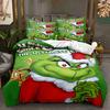 Cartoon The G-GrinchS Duvet Cover Pillowcase Bedding Set 2/3 Pieces bedroom decoration Teenagers adult Single/Double/Large Size
