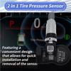 G9-TPMS Датчики давления в шинах 10 шт. Универсальный программируемый датчик MX 315 МГц + 433 МГц 2 в 1 Для инструмента Autel TS408 TS508 ITS600