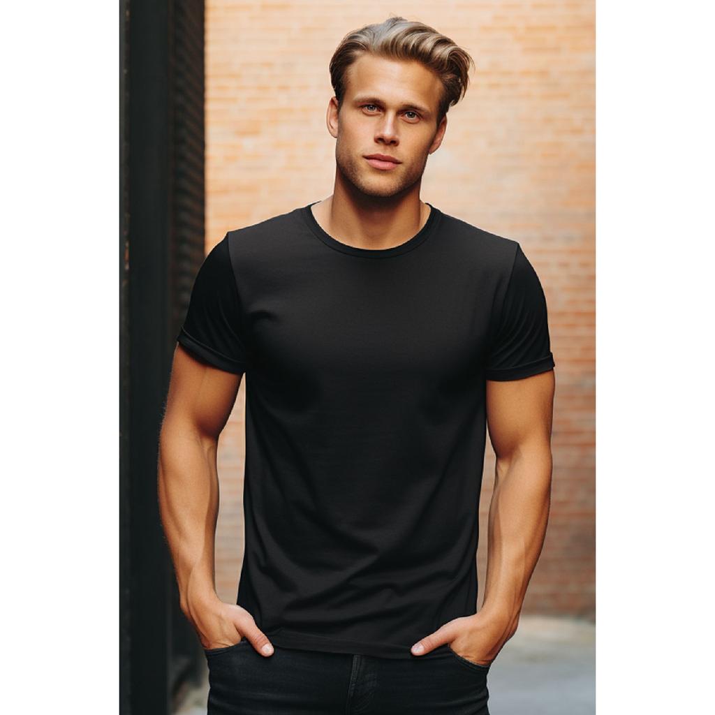 Черная футболка унисекс Clima Cool