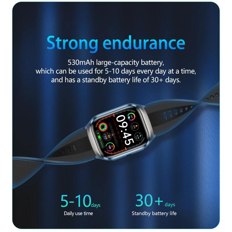 New AI Diagosis ECG Health Smart Watch Men Blood Pressure Lipid Uric Acid NFC Air Pump Airbag Health Smartwatches Women for IOS Android