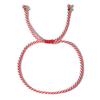 2025 Year of the Snake Lucky Red String Handmade Beaded Bracelet Set with Evil Eye for Couples