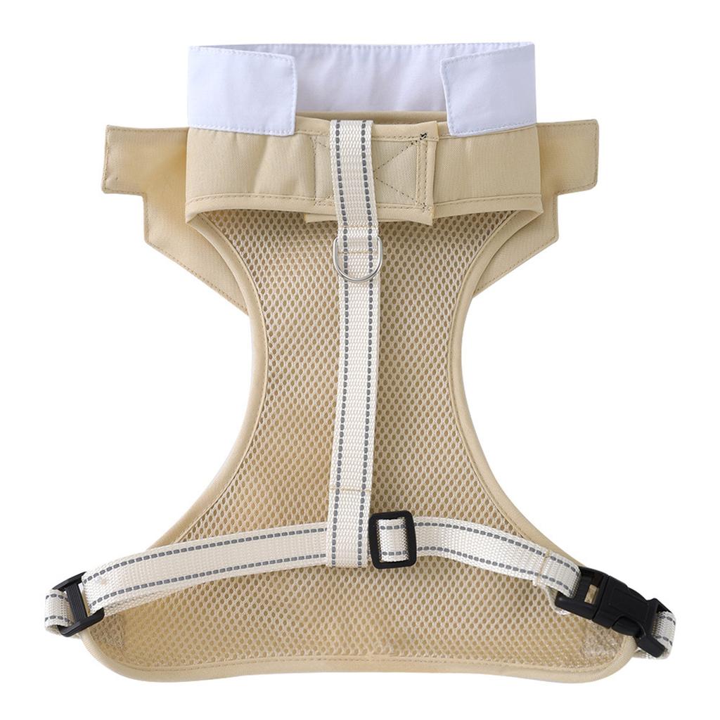 Регулируемая шлейка для собаки с галстуком-бабочкой, дизайн смокинга, светоотражающие ремни для маленьких, средних и больших собак