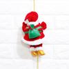 New Electric Christmas Santa Claus Climbing Rope Ladder Toy Xmas Gift Decorations