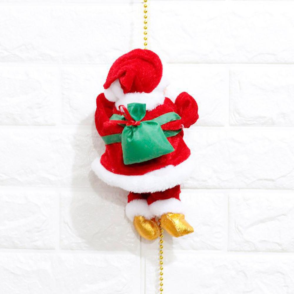 1 X Rope-climbing Christmas Santa Claus Climbing Rope Ladder Toy Christmas Decor