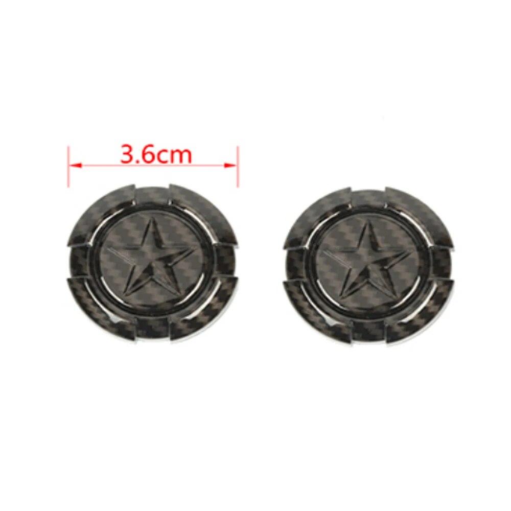 Car Door Key Hole Decoration Cover Trim Door Lock Cover for Suzuki Jimny JB64 JB74 2022 Interior Accessories ABS