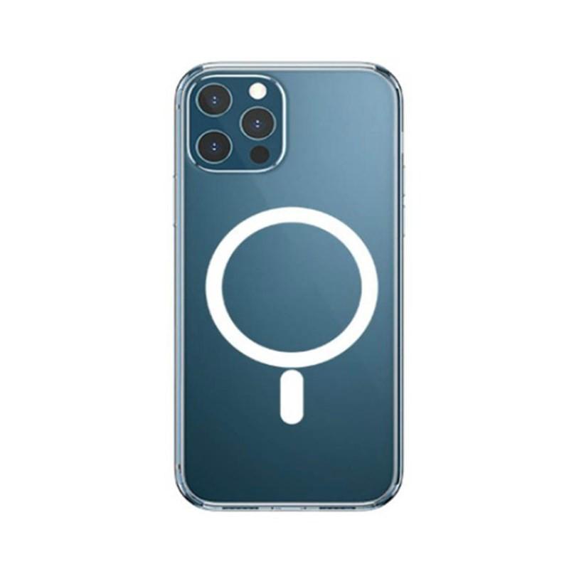 Прочный Магнитный Держатель для Карт Кошелек Чехол Macsafe Для Для Iphone 16 1 14 13 12 Mini 11 Pro Max 7 8 X XS Mag Safe Прозрачная Крышка