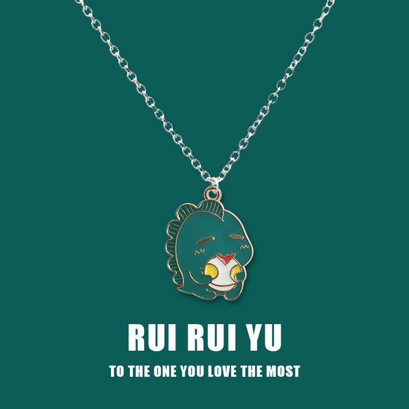 RUI RUI YU Little Monster ожерелье кулон для женщин мужчин подруга пара любовник ювелирные изделия подарок