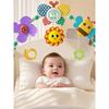 0-6-12 Months Baby Toy Stroller Arch  Rattle Adjustable Clip Crib Mobile Hanging Bed Bell Educational Toys for Newborn Gift