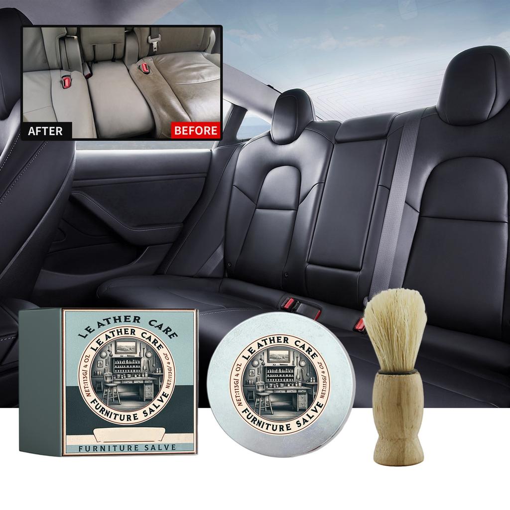 Leather & Furniture Repairing Salve For Wood Furniture,Upgrade Leather Polisher, Moisturizer And Restorer, Household Upholstery Cleaners