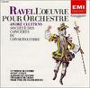 CD PARIS CONSERVATORY ORCHESTRA, RAVEL - Ravel: Orchestral Music Collection  TOCE3165 Japan Obi Classical