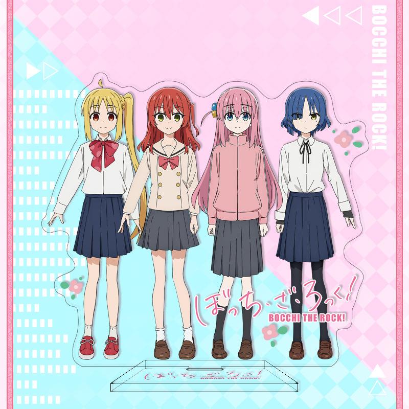 Подставка для модели аниме Bocchi The Rock Girls, Gotou Hitori Ijichi Nijika Yamada Ryo Kita Ikuyo, держатель для стенда