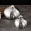 Stainless Steel Cover Western Style Steak Cover Dining Plate Circular Raised Lids Pot Lid Dim Sum Lid Cake Covers Dust Cover