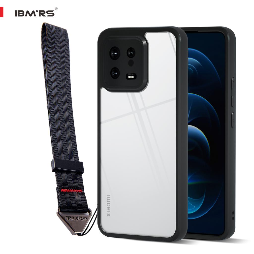 (Comes with wrist strap)IBMRS for Xiaomi 13 Case,camouflage Shockproof matte Phone Case