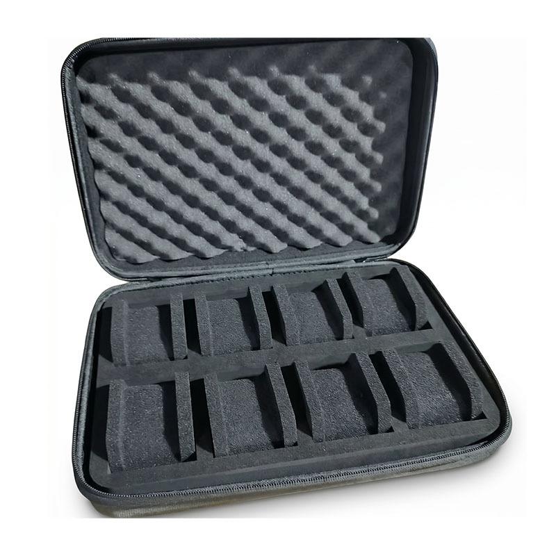1Pcs Hard Eva Watch Storage Case With 6/8 Slots Soft Shockproof Lining Perfect For Home Travel Watch Collection