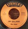 7-дюймовая пластинка ГЛЕН АДАМС - Soul Chick Reggae / Dread Experienc GS124 Straker's Recor 1974 США Регги, Ска и Даб Б/У