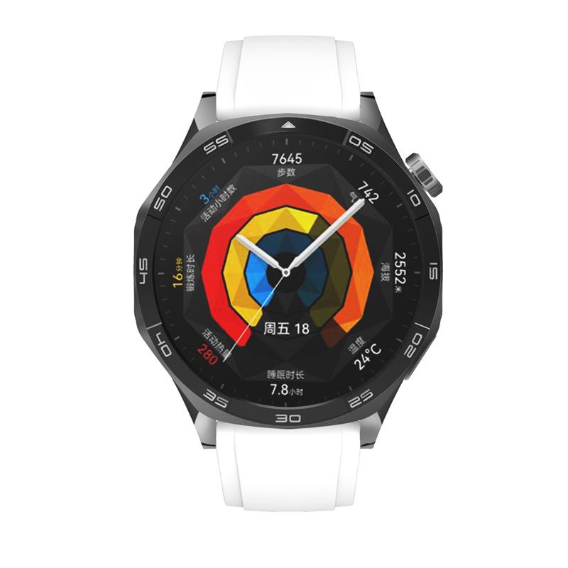 22 мм силиконовые ремешки для Huawei Watch GT5 46 ремешок для часов с пряжкой того же цвета ремешок для Huawei Watch GT5 Pro 46 мм