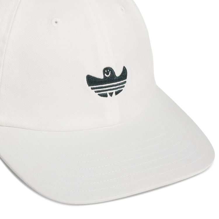 Мужская кепка Adidas Skateboarding x Mark Gonzales, 6 панелей, однотонная, 'Core White'