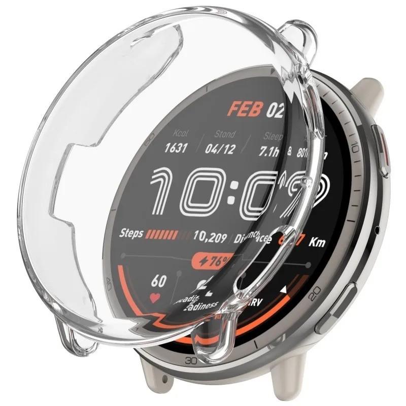 Покрытие ТПУ Полный Чехол-Крышка для Умных Часов Amazfit Active2 Ремешок Защитный Мягкий Бампер Чехол Huami Аксессуары
