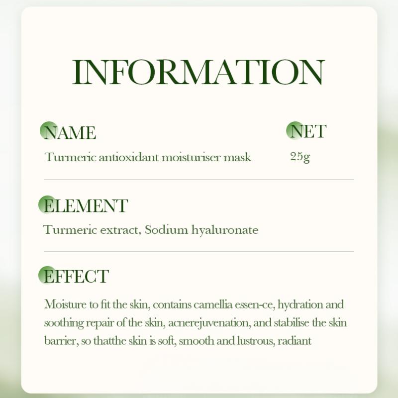 Sadoer Антиоксидантная увлажняющая маска с цветком камелии, питательная, увлажняющая, омолаживающая маска