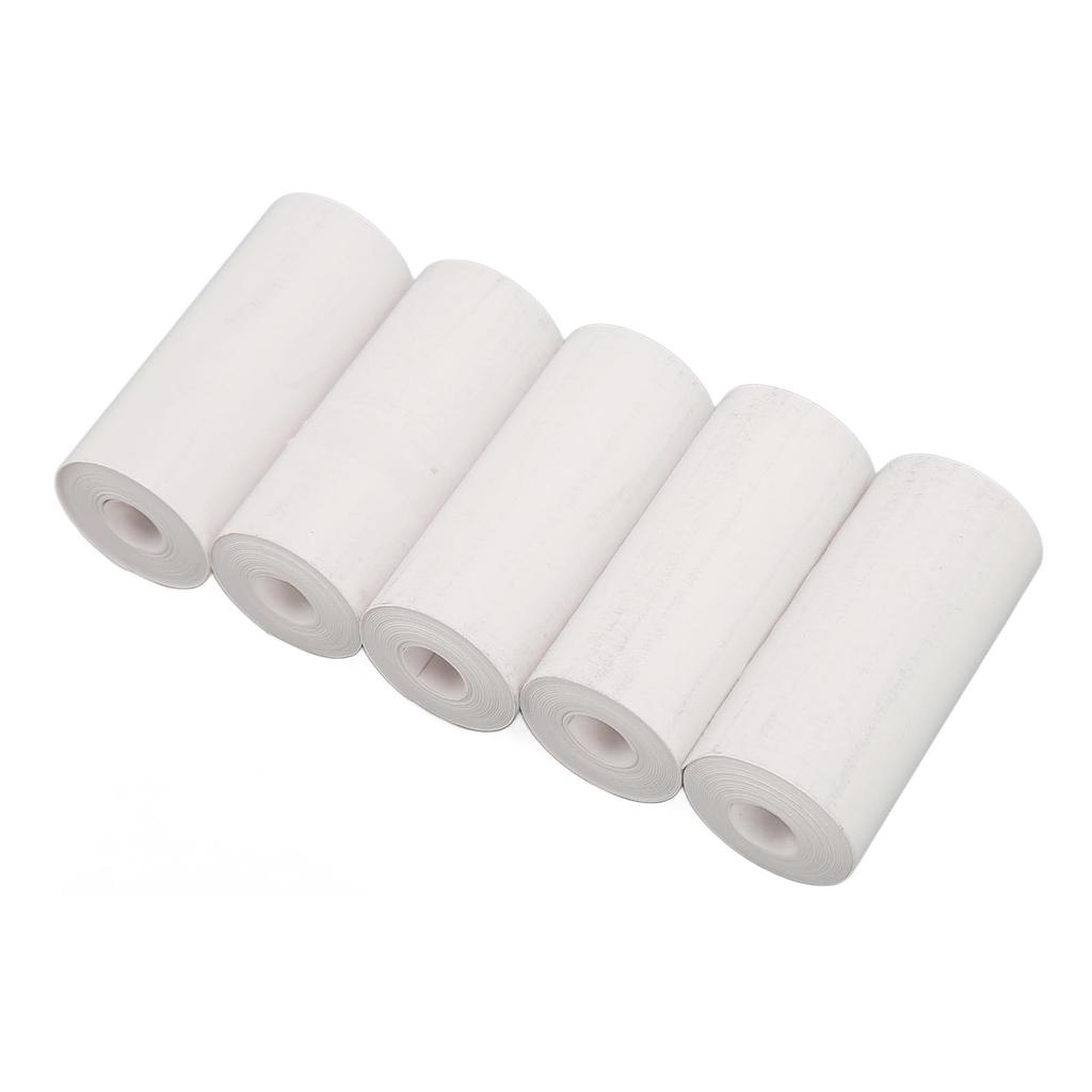 20 рулонов термобумаги для принтера Professional 57x25 мм Белая мини-бумага для печати для аксессуаров принтера