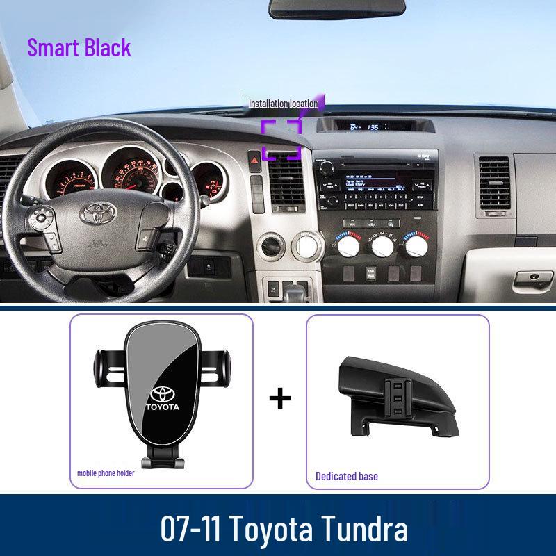 Держатель телефона на консоль Toyota Tundra 07-23, Противоударный кронштейн