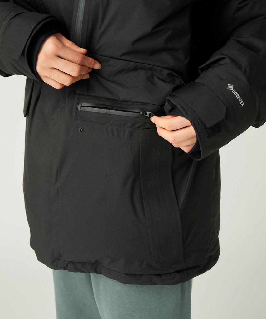 Snow Peak Weatherproof Down Jacket Outerwear Jacket Down Padded BLACK L GORE-TEX JK-25AU006 Men's Women's