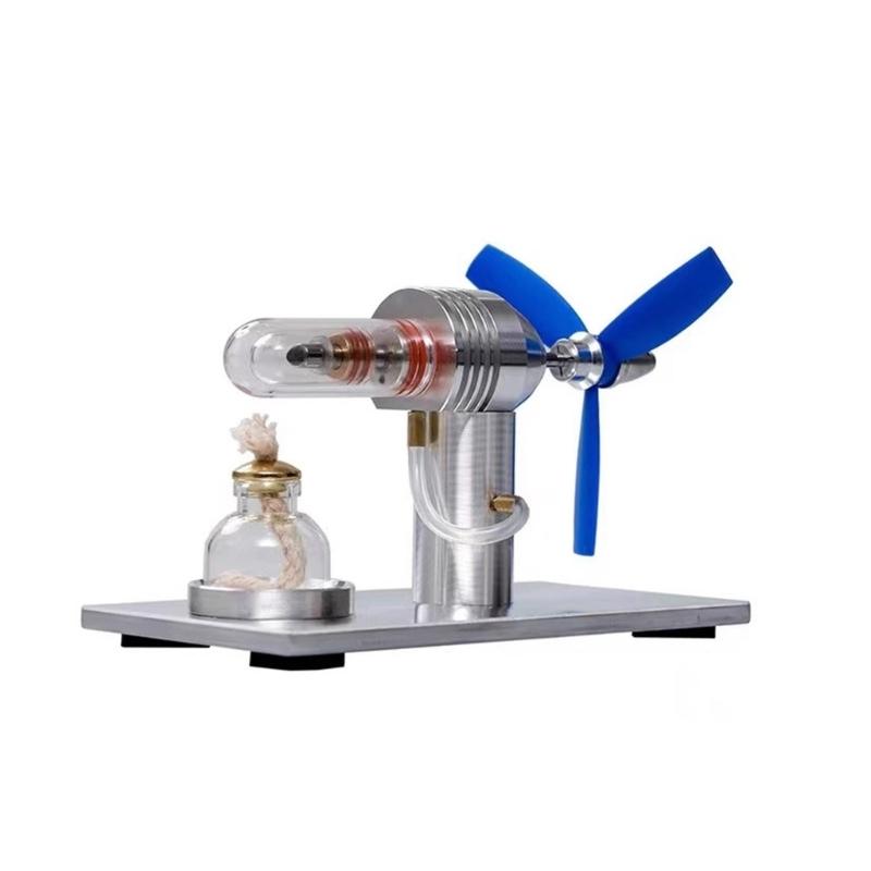 Stirling Engine Model Thermodynamics Energy Conversion Demonstrating Tool Physics Experiment For Students Teachers