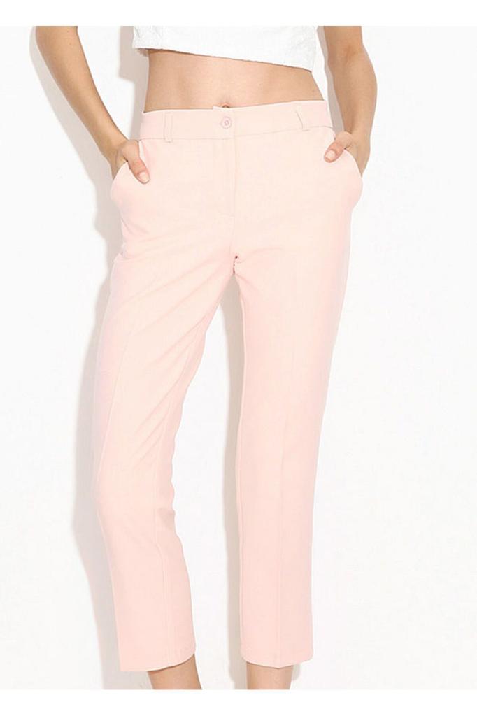 Женские брюки больших размеров, брюки большого размера, пудровые