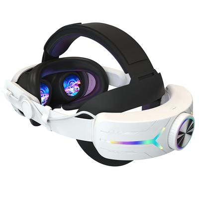 RGB Оголовье Удобный Регулируемый Сменный Элитный Ремешок для VR Перезаряжаемый с Аккумулятором 8000 мАч для Аксессуаров Meta Quest 3