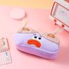DIY Fluffy Hair Pencil Case Holder Stationery Storage Soft Plush Pen Bag  Schools Supplies