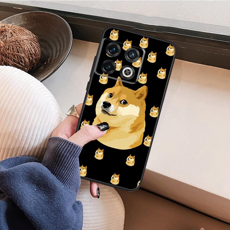 Doge Meme Kabosu Cute Funny Case For OnePlus 15 R 13 R 12R 10R 8T 10T 13T 12 11 10 Pro Nord 5 CE 4 3 2 Lite N20 N30 Cover