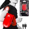 HAPPYJOINT Walk Marker, Rechargeable LED Running Light, Clip-on Flashing, Waterproof