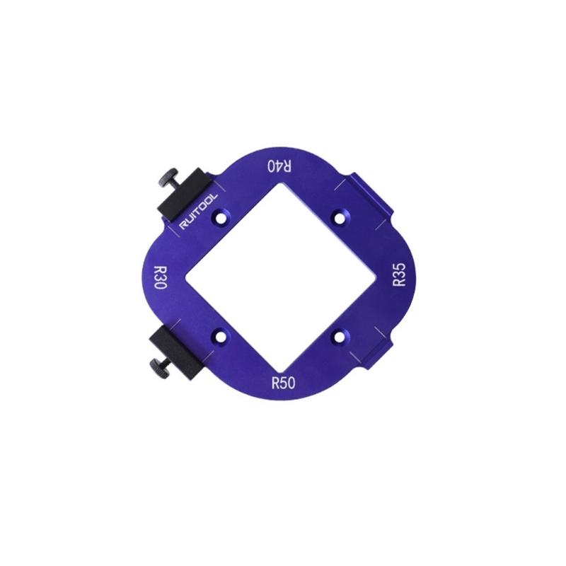 Радиусный угловой модуль 10/15/20/25 мм для столярных работ и энтузиастов DIY, отличающийся прочной конструкцией из алюминиевого сплава