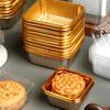 100 шт. Различные размеры сортов Пищевые подносы для лунных пирогов Водонепроницаемая толстая коробка для упаковки лунных пирогов