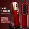 Wireless Hair Straightener Massage Comb Red Light Hair Care Head Massage Comb Multifunctional Electric Fast Heated Hair Straight