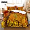 Комплект пододеяльников Natural Landscape Blue Sky Lawn Flower Double Queen King Size 2/3 шт. Полиэстеровое одеяло для детей, подростков и взрослых