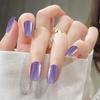 1 комплект гелевых полосок для ногтей, наклейки для полной обертки, самоклеящиеся художественные наклейки, легко снимающиеся наклейки для укрепления ногтей