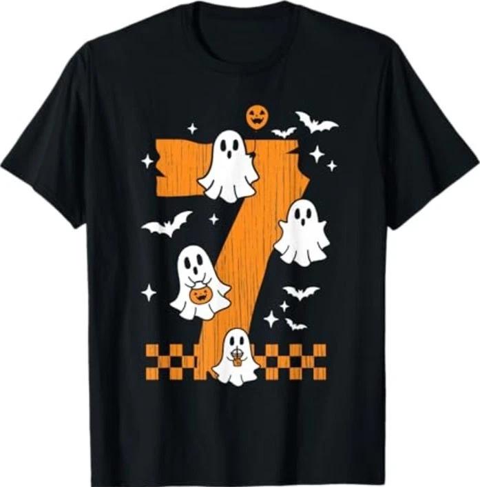 Six Seven 6 7 Meme 6 7 Halloween Costume Couple 100% Cotton T-shirt Mens Tees Top