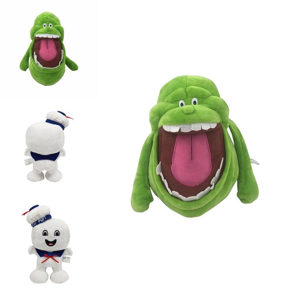 Delightful Ghostbusters Slimer Plush Doll Soft Stuffed Toy For Childrens Playtime