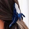 Non Slip Acetate Hair Clips Large Size Whale Shaped Hair Claw Cute Whale Hair Claw Women's Use