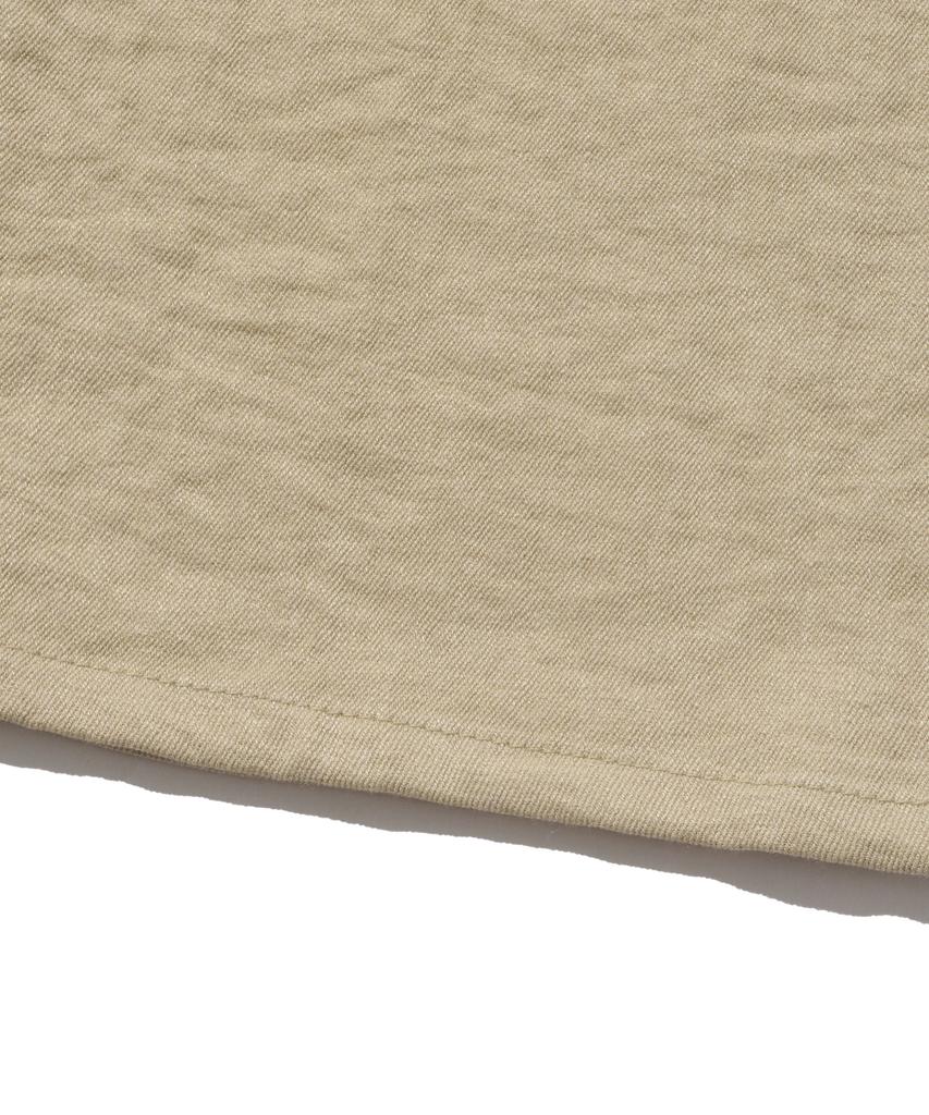 Cargo Bros For Woman Airy Linen Wide Elastic Pants (Beige)