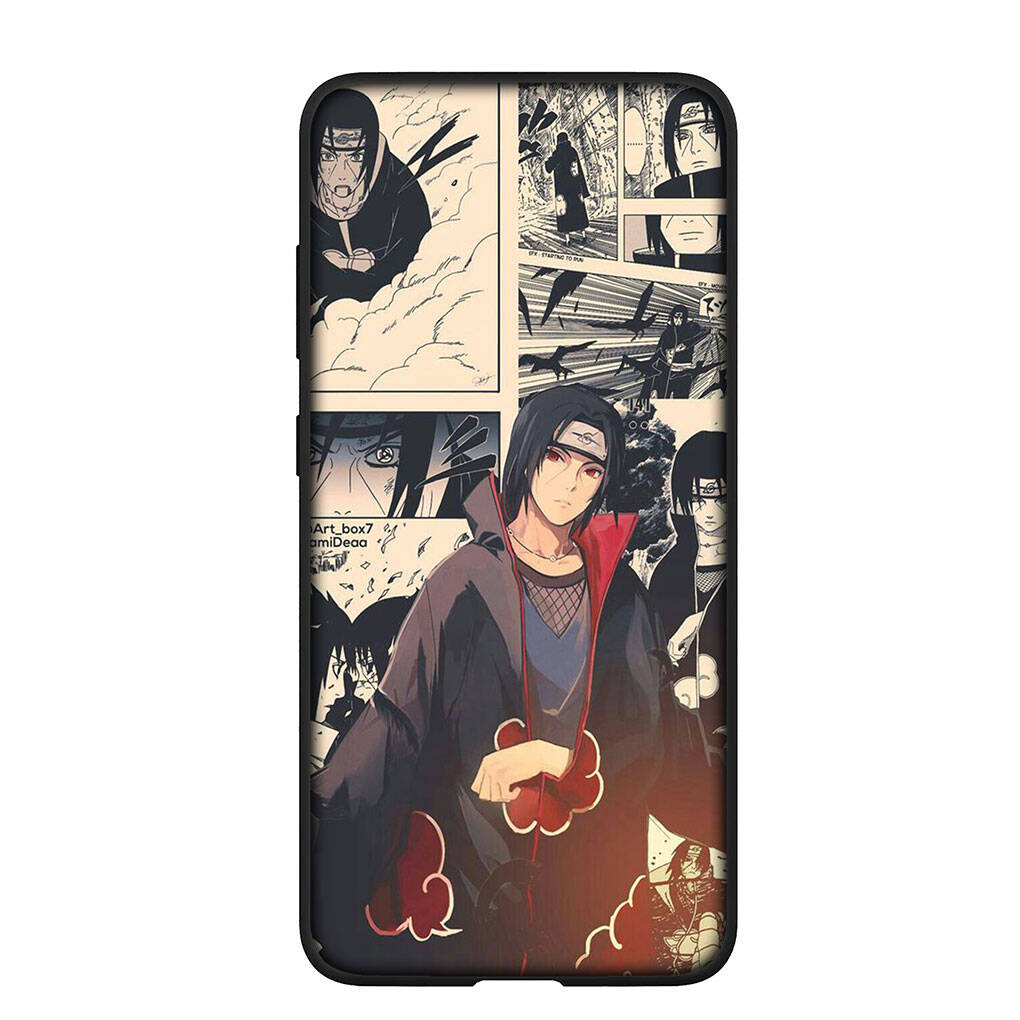 Phone Case for iPhone 17 15 16 Plus Redmi Note 14 12 11 13 Pro Max Huawei P30 P20 Lite Y9 OPPO A60 A40 A80 Wallpaper Itachi Uchiha Sasuke Naruto Cover