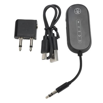 Приемник и передатчик Bluetooth 5.4 Дальность 10 м 3,5 мм AUX Долгое время работы от батареи Беспроводной для самолета