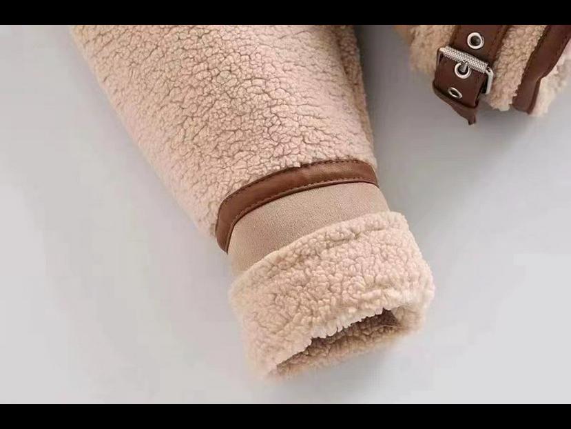 Сшитое меховое пальто: Женская мотоциклетная куртка на раннюю весну - стильный темперамент осень/зима