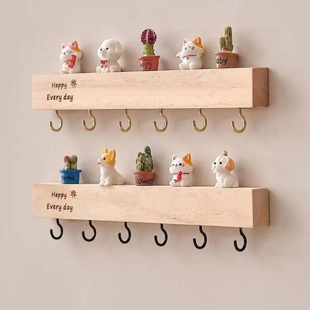 Wall-mounted Entry Wall Key Hook Household Wall Hanging Rack Key Storage Rack For Storing Keys