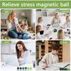 Upgraded Silicone Magneti Balls Fidget Toy Kids Miniature Model Hand Sensory Toy Relax Gadget for Adults and Kid
