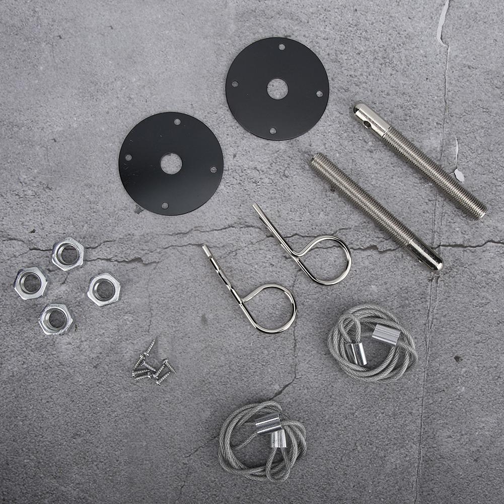 Универсальный гоночный спортивный комплект фиксаторов капота в стиле шпильки