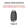 Чехол-брелок из замши для автомобиля Hyundai I30 I10 I40 Ix35 Elantra Ix25 Rina Festa Santa Fe Sonata Solaris Sonata Hybrid NEXO Tucson