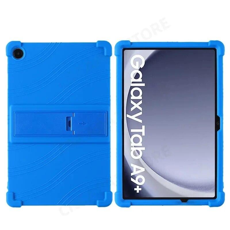 Thicken Silicone Case For Samsung Galaxy Tab A9 Plus SM-X210 X216B Protective Tablet Sleeve For Galaxy Tab A9+ 11'' Tablet Case
